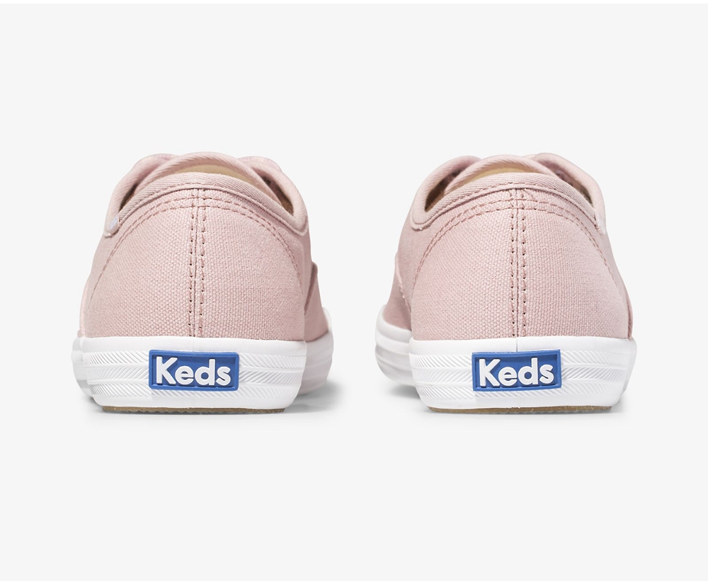 Basket Keds Femme Rose - Champion Solids - 749-JGRHKA